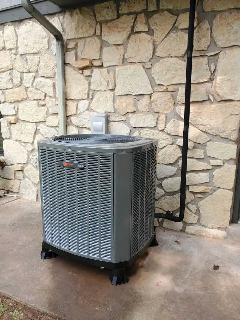 Trane XR condenser unit installed by ARP Heat And Air