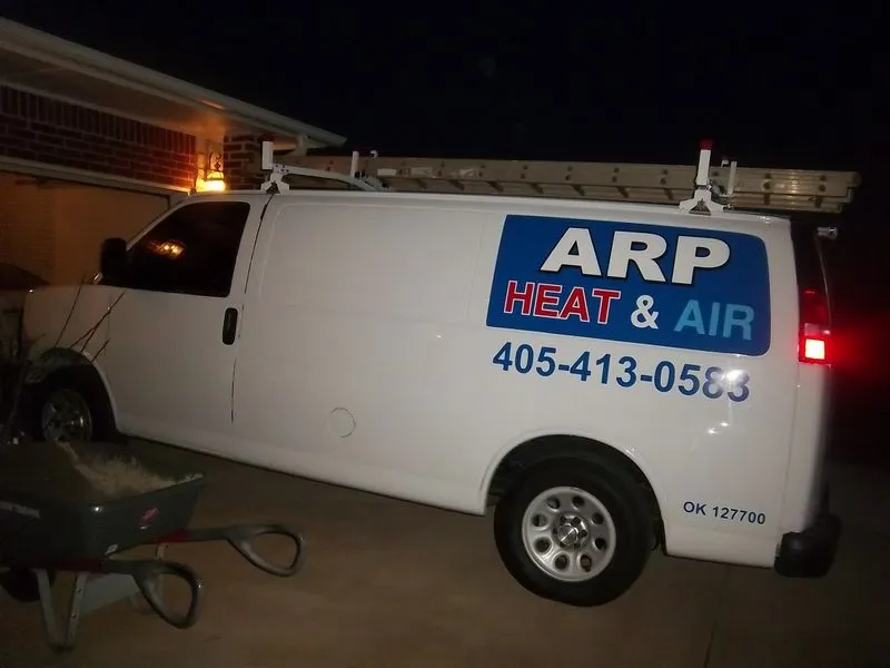 ARP Heat And Air service van — Edmond, Oklahoma